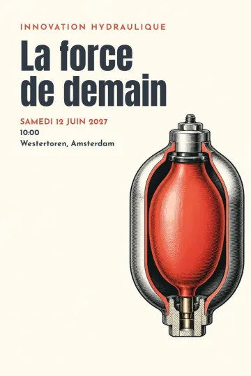 Invitation avec le modèle Innovation hydraulique