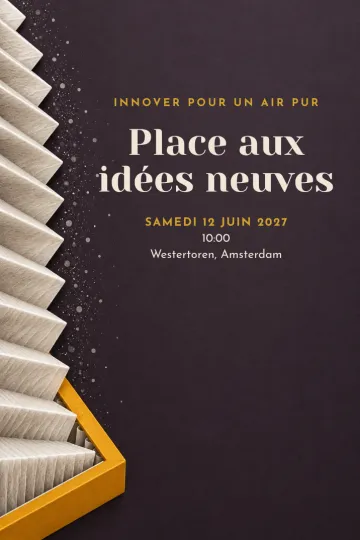 Invitation avec le modèle Innovation air pur