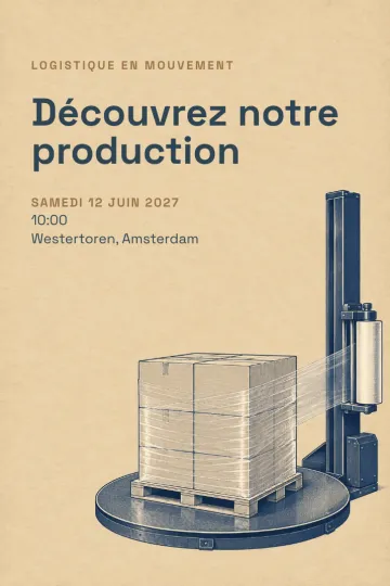 Invitation avec le modèle Logistique en mouvement