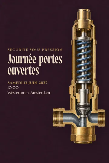 Invitation avec le modèle Sécurité de pression