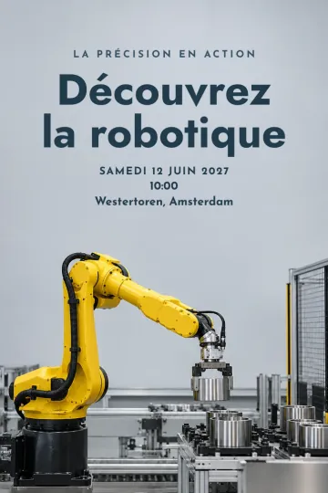 Invitation avec le modèle La précision en action