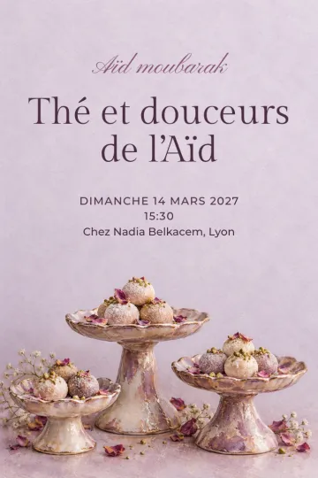 Invitation Fêtes de l’année, modèle Présentoirs en céramique