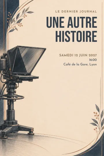 Invitation avec le modèle Départ du présentateur