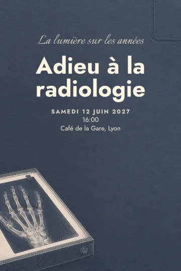 Invitation avec le modèle La lumière sur les années