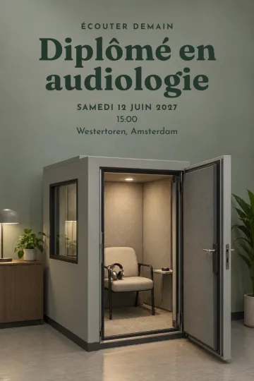 Invitation avec le modèle Écouter demain
