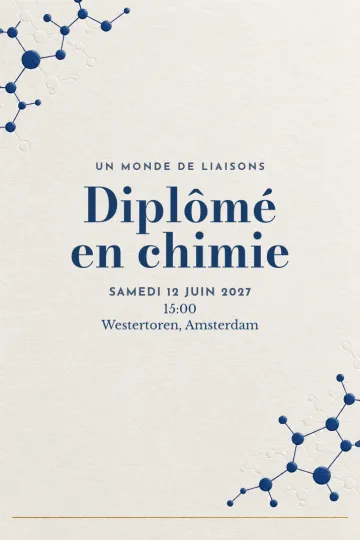 Invitation avec le modèle Un monde de liaisons
