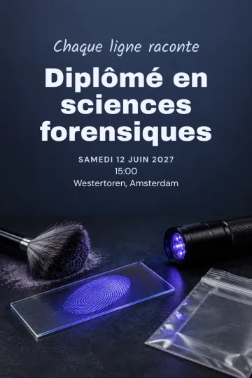 Invitation avec le modèle Chaque ligne raconte