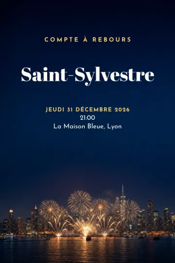 Invitation avec le modèle Feu d’artifice